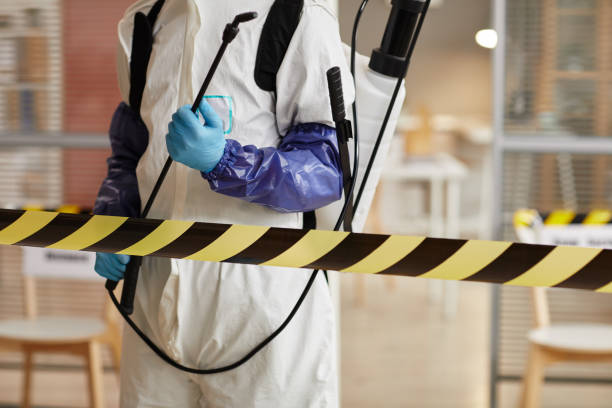 Professional Sewage Cleanup technician working in Oakland, OR
